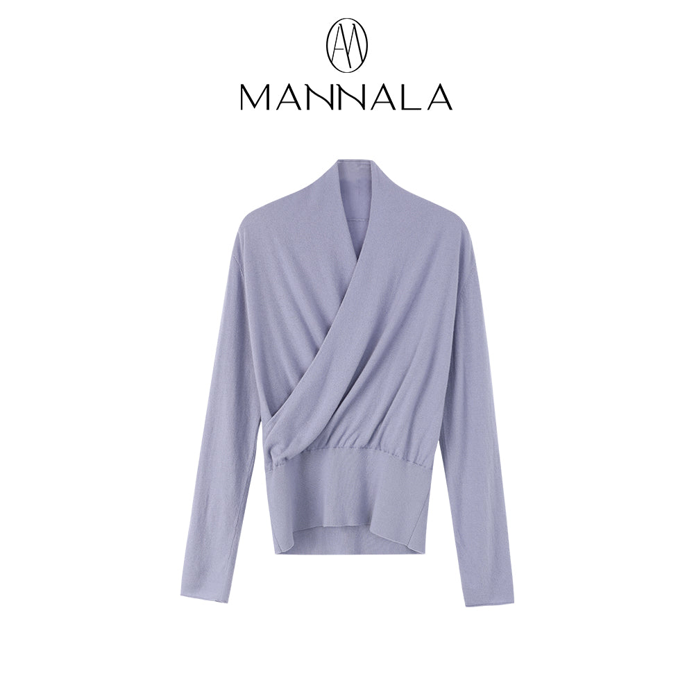 Elegant Rule – Luxury Merino Wool Sweater | German Stoll 48s Fine Knit Pullover for Women