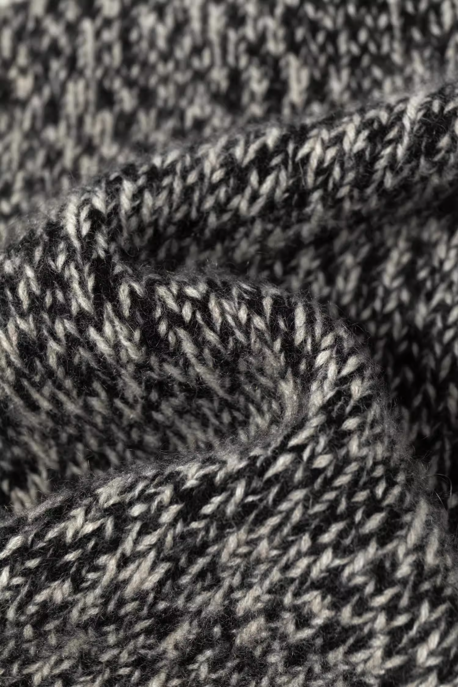 Pure Cashmere French-Style Collar Sweater – Premium Gray Contrast-Color Knit Top