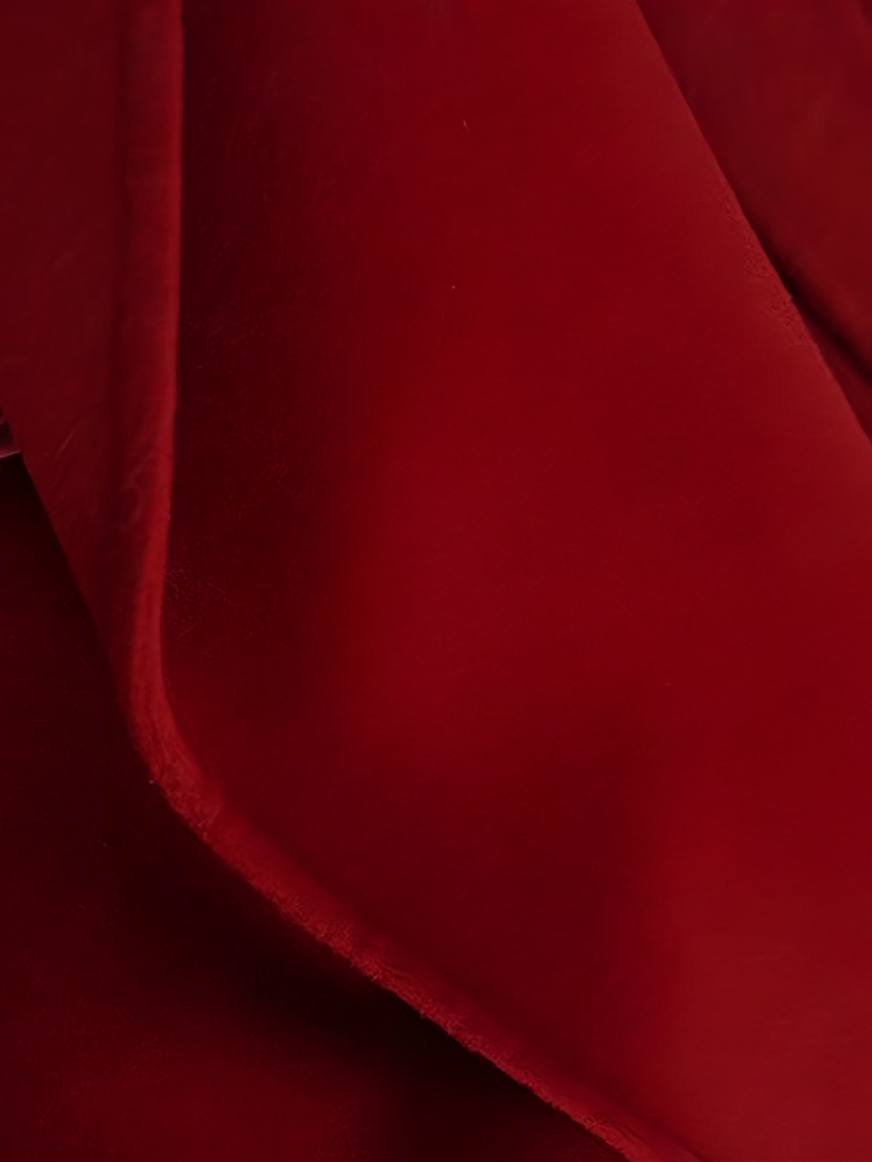 Cape-Style Christmas Red Double-Faced Wool Coat for Women – Elegant Long Scarf-Collar Woolen Overcoat