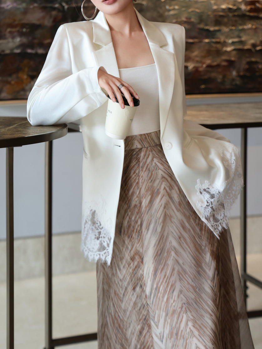 Graduation season tailored blazer outfit inspiration