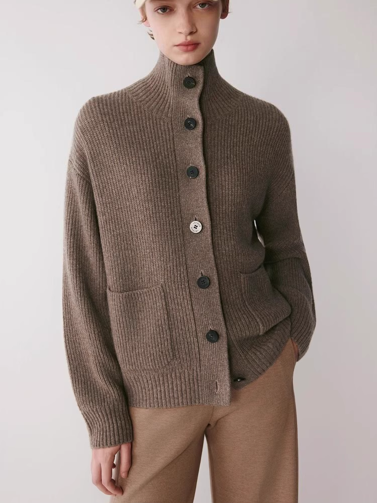 Women’s New Winter Yak-Wool Knit Cardigan | Soft & Warm Yak Wool Cardigan