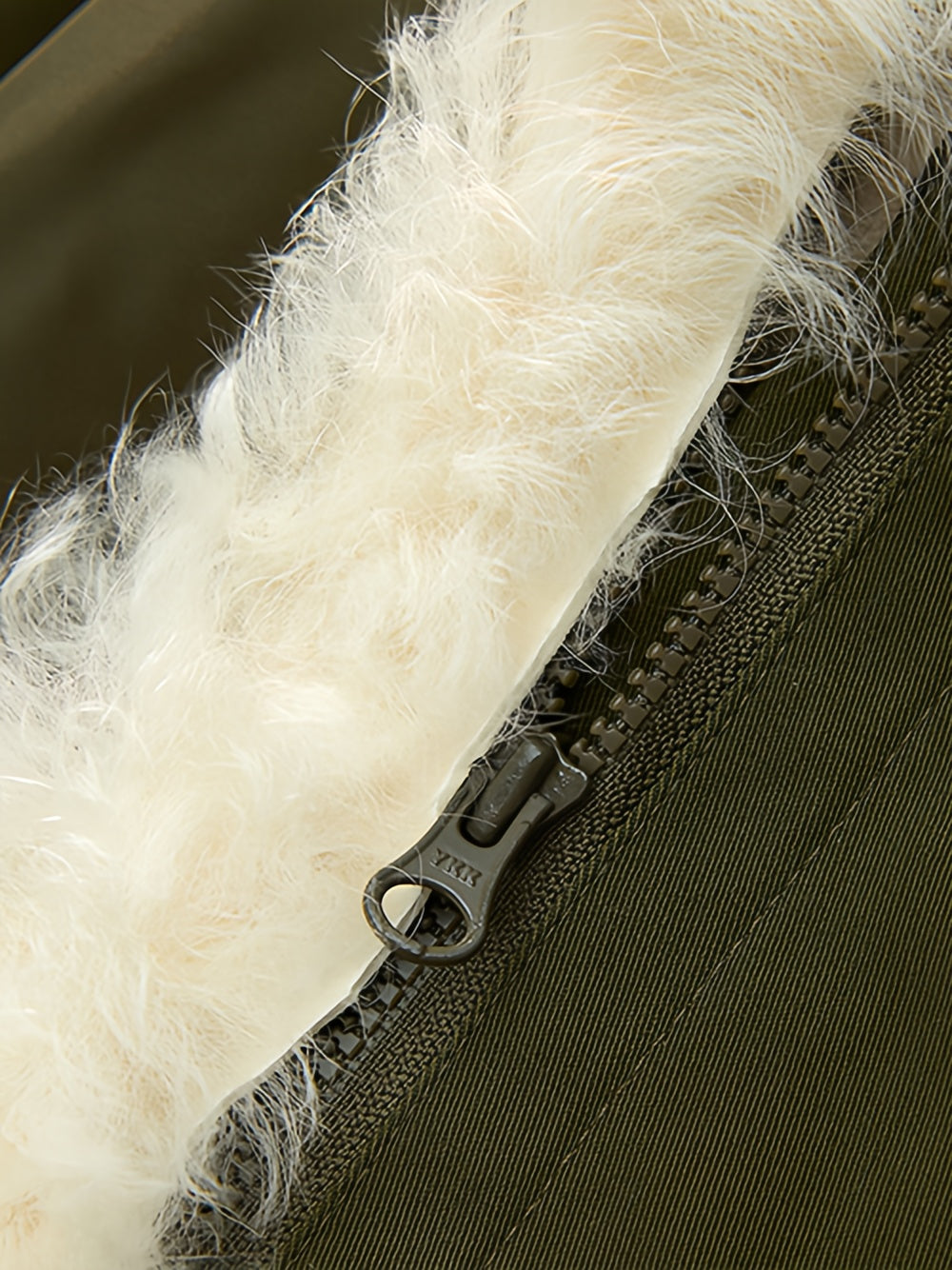 Mid-Length Down Parka with Detachable Wool Collar — Warm 90% Goose Down Fishtail Coat for Women