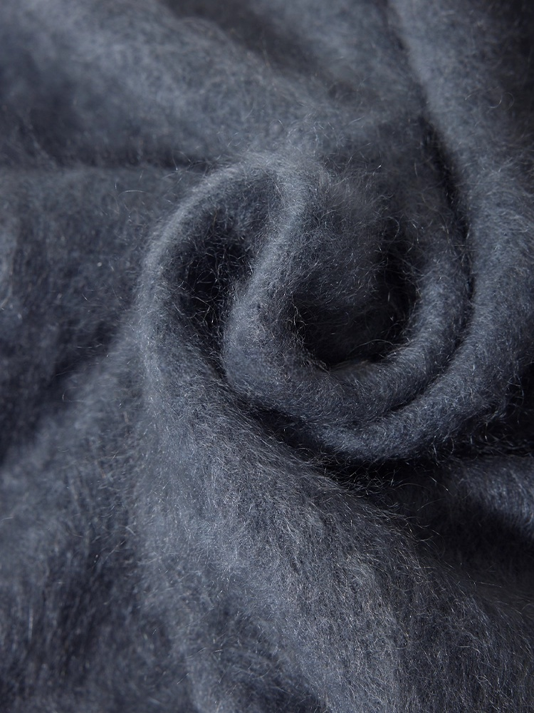 Premium 100% Washed White Cashmere Brushed Cardigan – Loose-Fit Knit Sweater for Women, Soft Multi-Color Cashmere Top