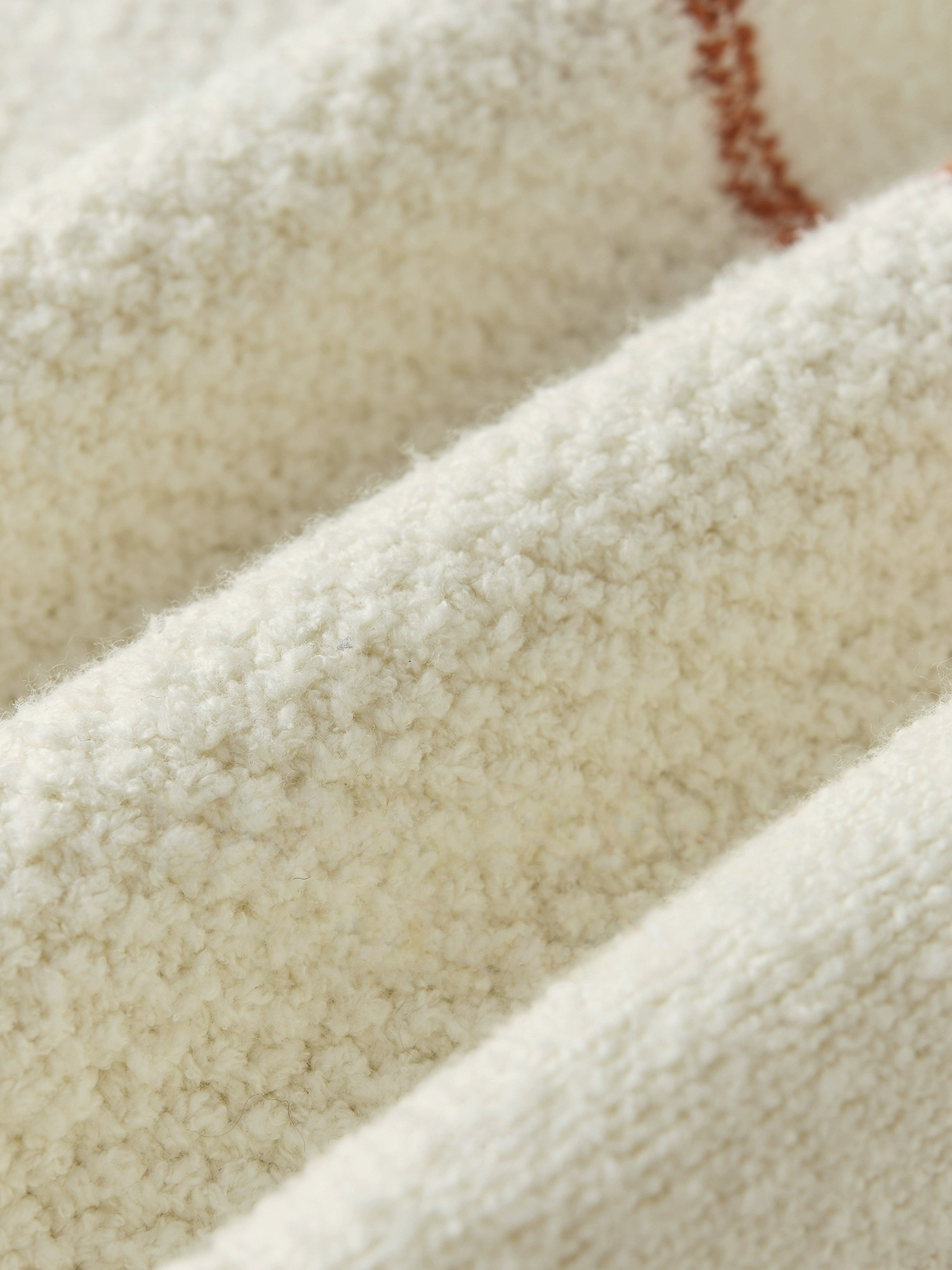 Lazy Winter Chunky Knit Colorblock Striped Stretch Midi Skirt