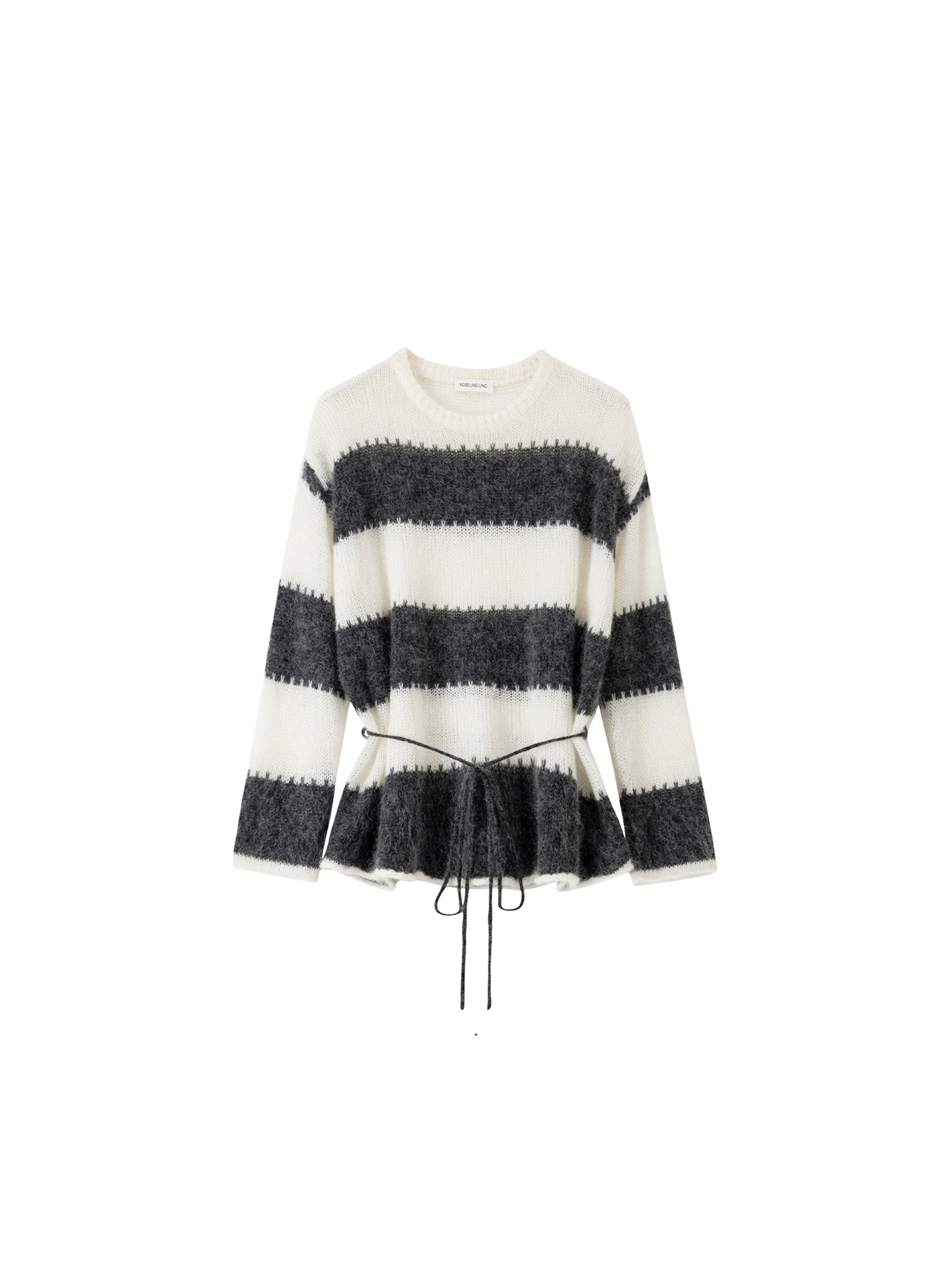Soft Fuzzy Mohair & Merino Wool Pullover Sweater for Women | Cozy Fall Winter Knitwear
