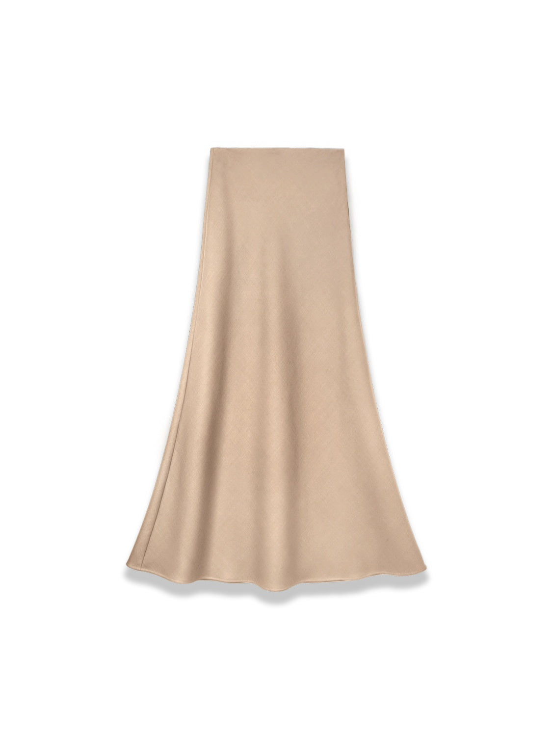 All-Season Fishtail Wool Midi Skirt – Flattering, Elegant Silhouette for a Stunning Look