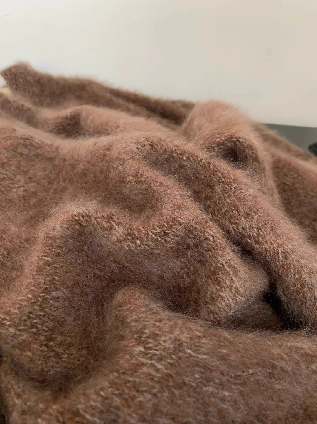 Women’s 100% Wool Hooded Sweater | Soft Brushed Knit Pullover with Loose Relaxed Fit for Winter