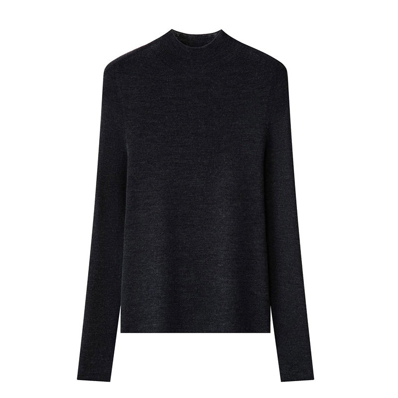 Women’s Italian Washable “Golden Wool”  Seamless Base Layer Top