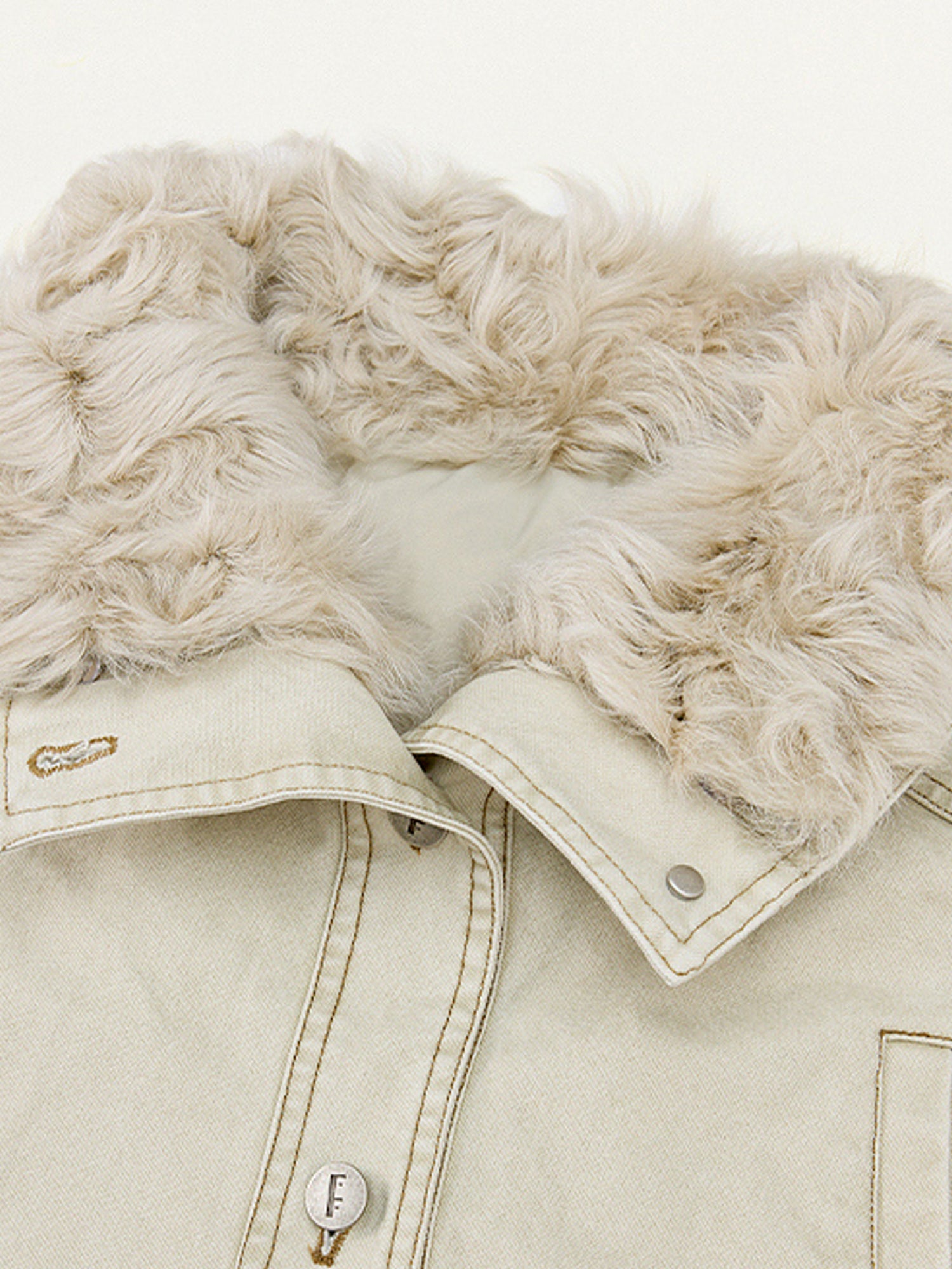 Detachable Wool Fur Collar 90% Goose Down Parka Coat for Women – Warm Winter Fur-Trim Outerwear