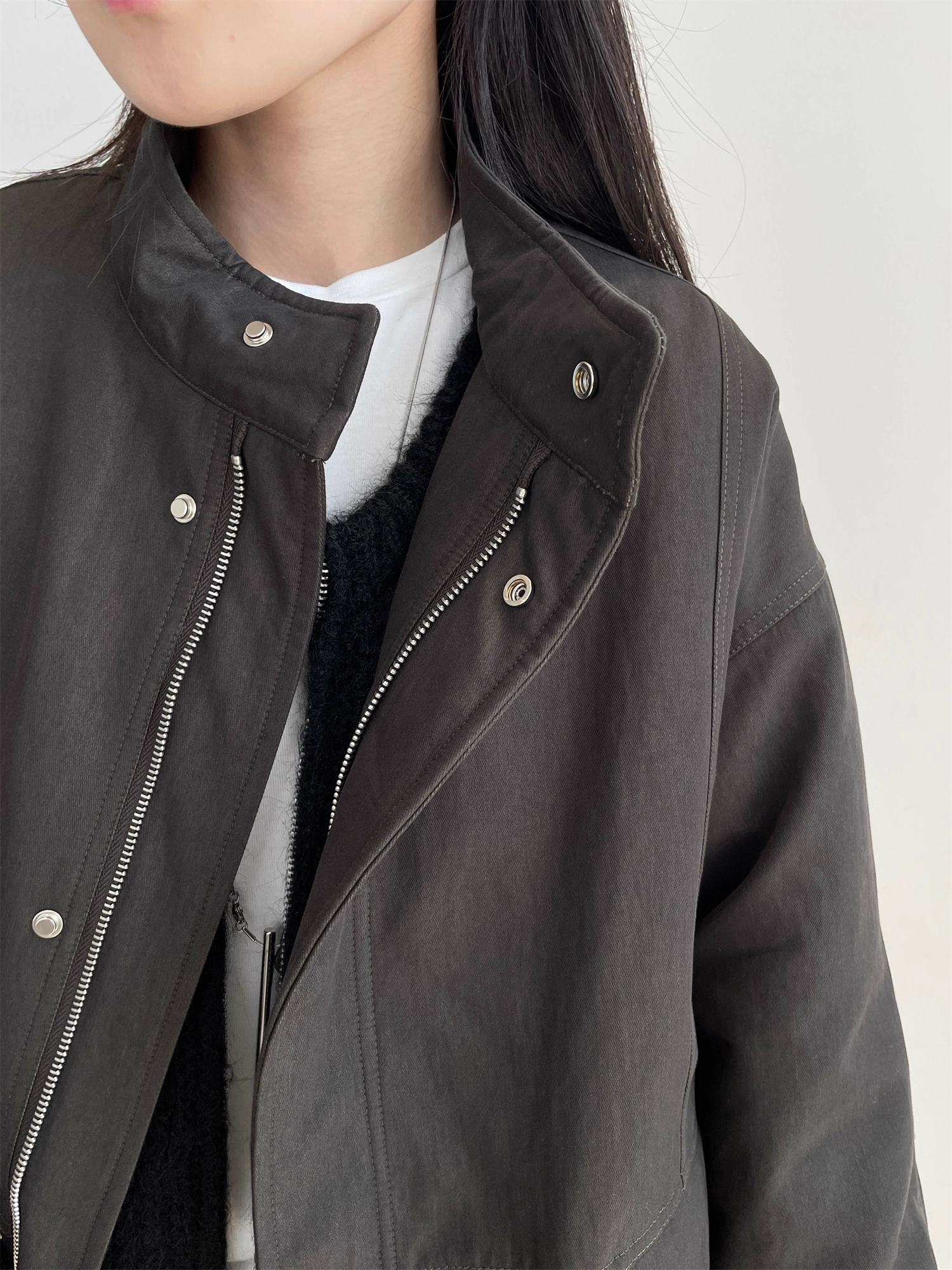 Women’s 90% White Duck Down Puffer Coat | Vintage Loose-Fit Mid-Length Thickened Trench Down Jacket for Winter