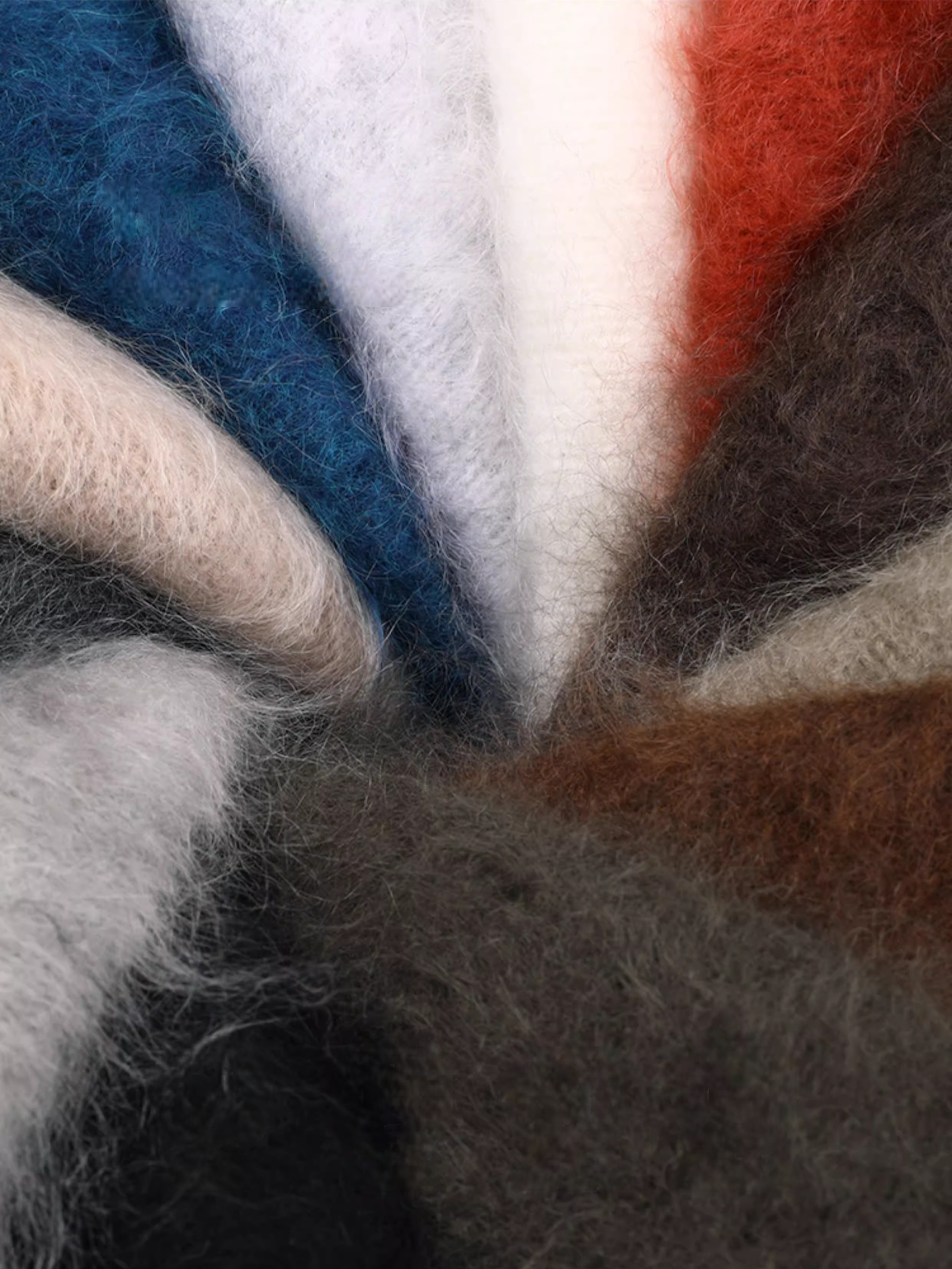 Heavyweight Brushed High-Neck Sweater for Women | Plush Fleece-Like Texture Winter Knit Pullover