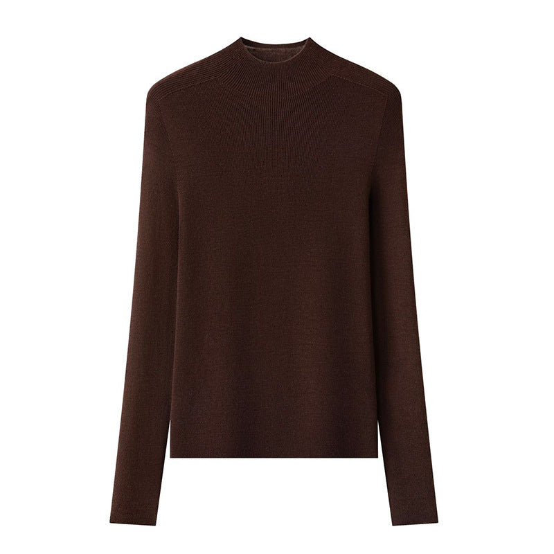 Women’s Italian Washable “Golden Wool”  Seamless Base Layer Top