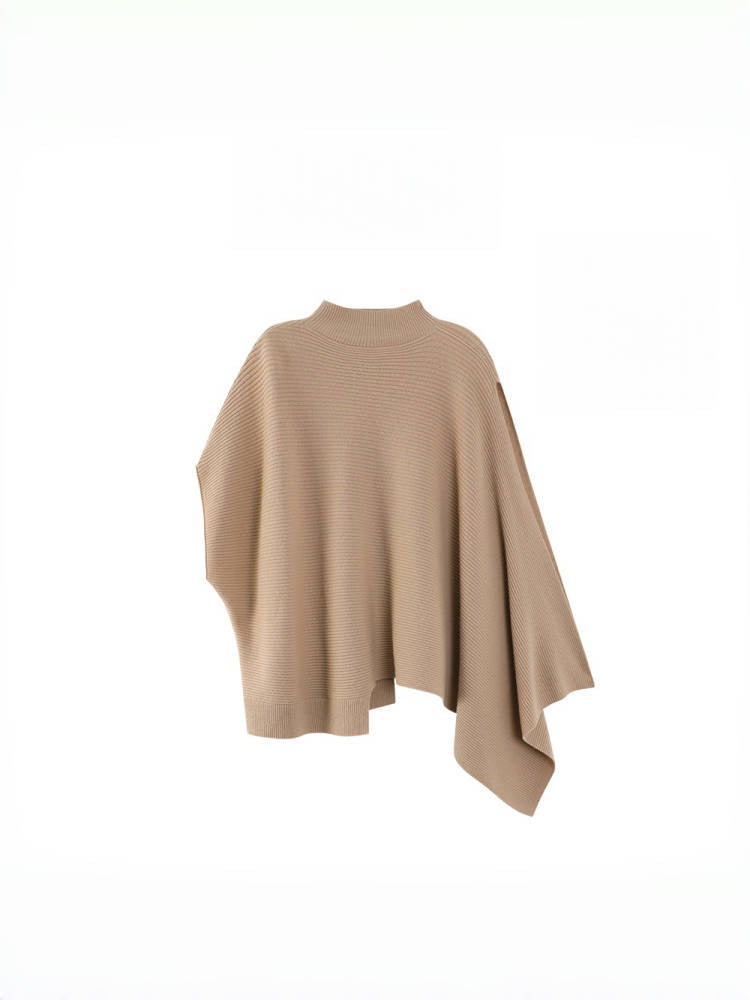 Elegant Merino Wool Shawl – Soft Cozy Wrap Scarf for Women in Autumn Colors