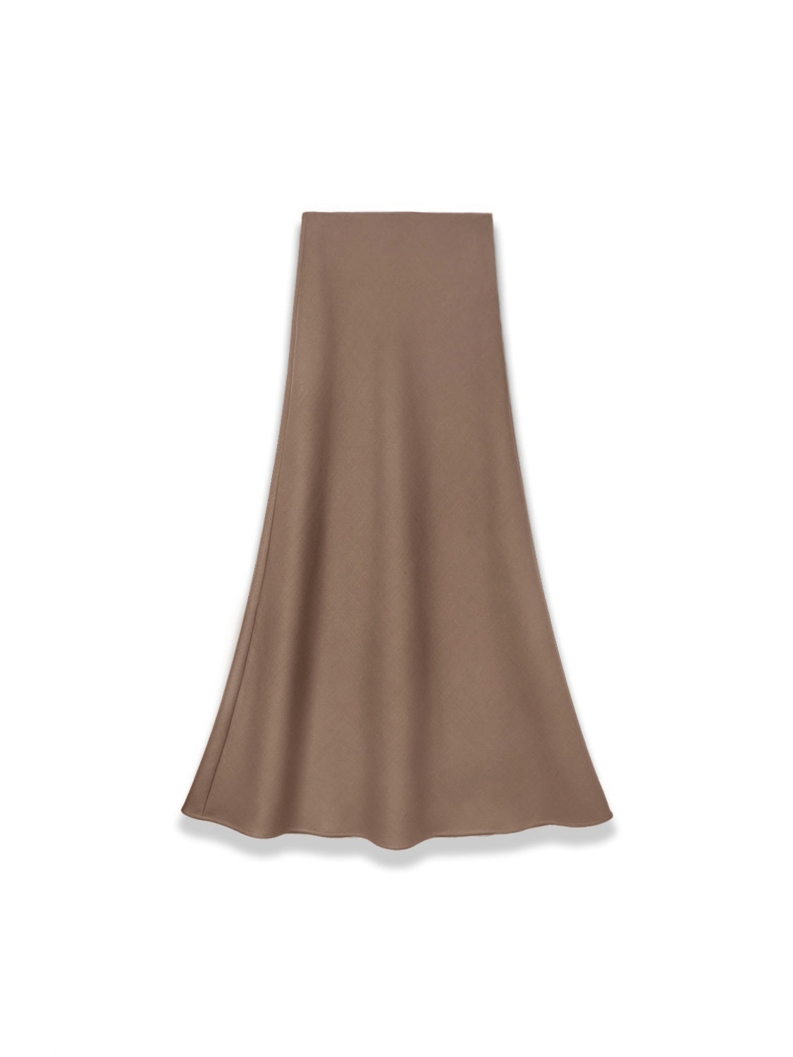 All-Season Fishtail Wool Midi Skirt – Flattering, Elegant Silhouette for a Stunning Look