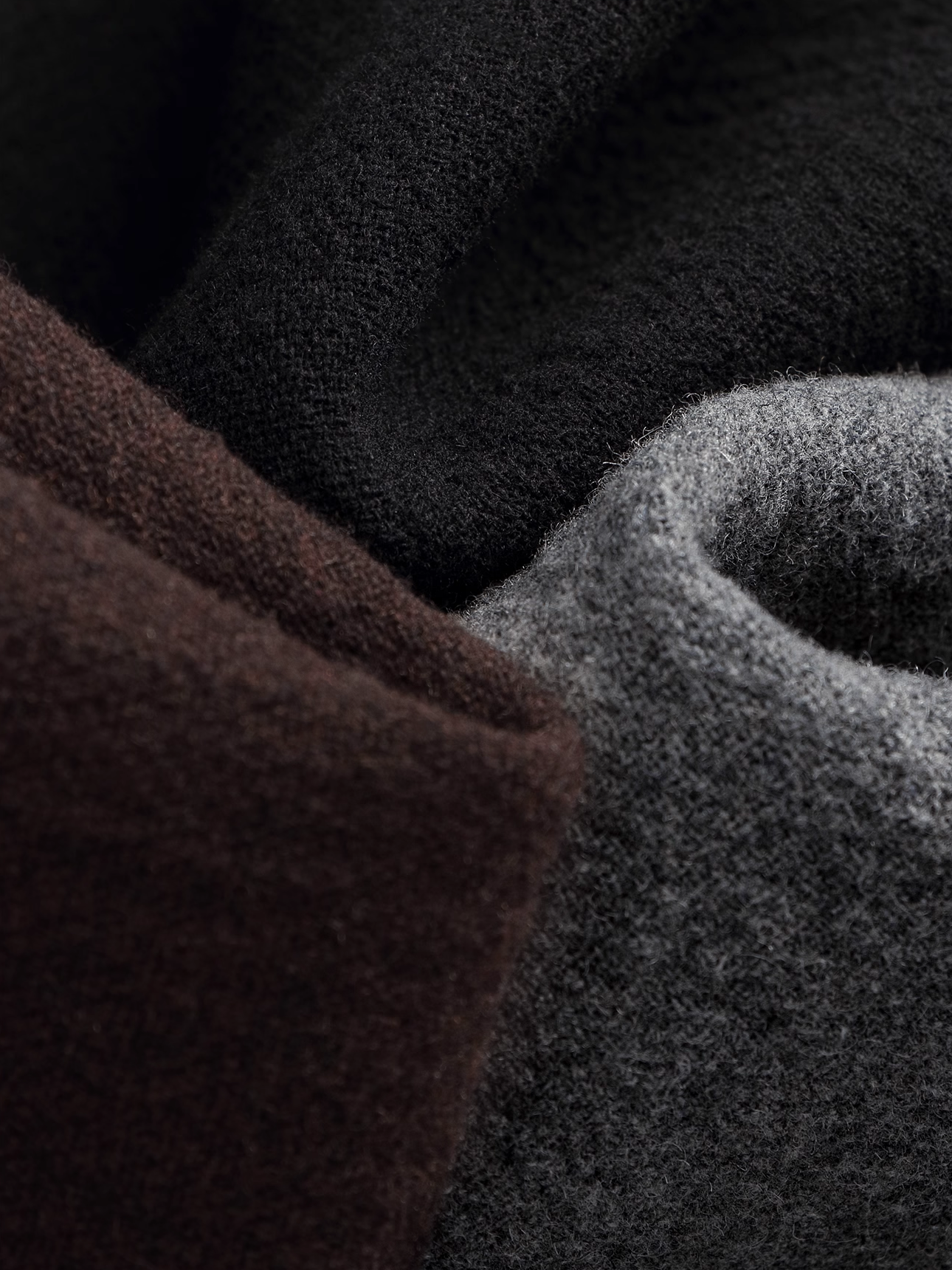 Vintage Wool-Blend Textured Air-Layer Cropped Straight-Leg Pants for Women – Double-Faced Fabric 7/8 Trousers