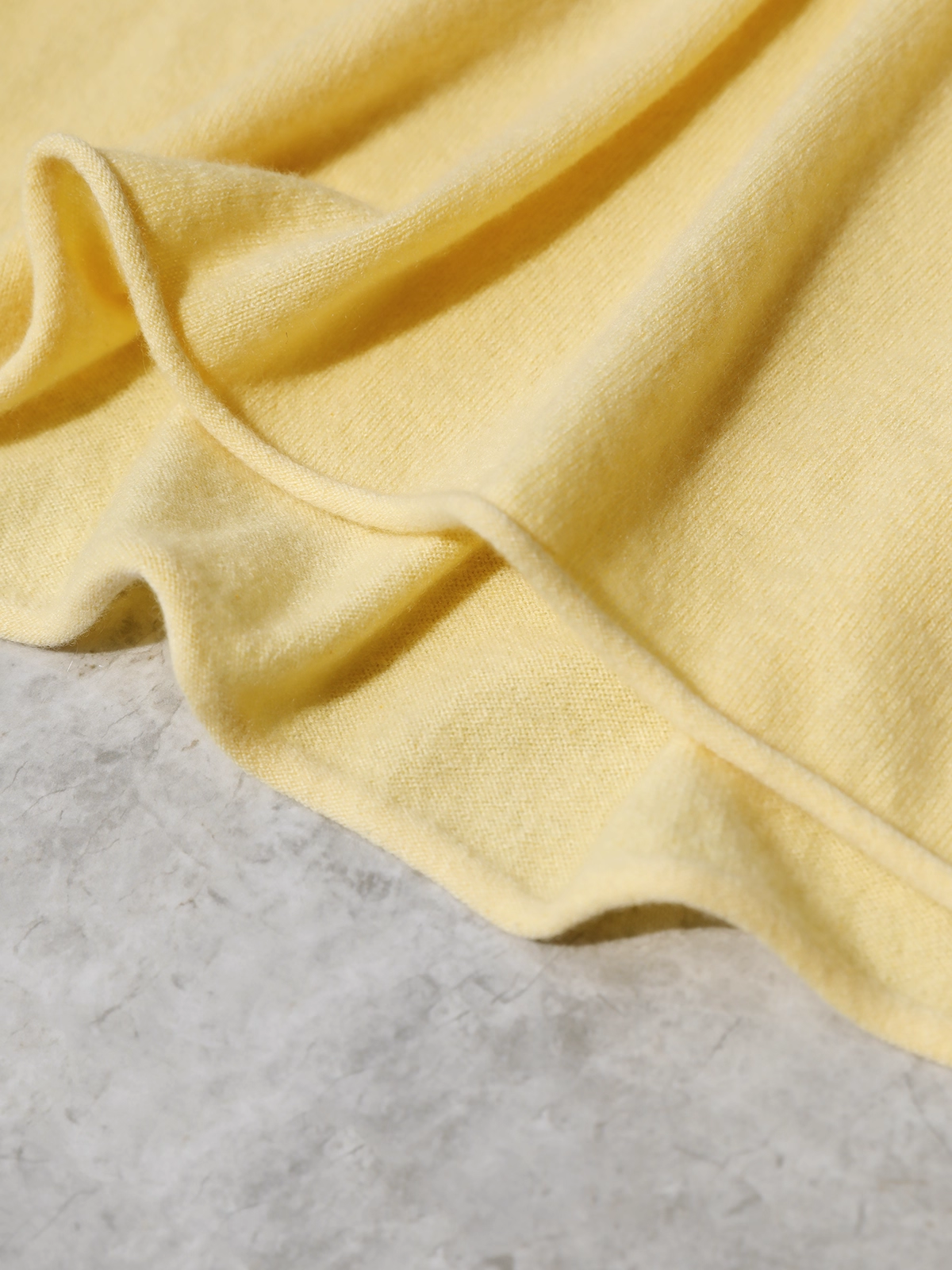 Women’s Cashmere Knit T-Shirt Sweater | Relaxed 3/4 Sleeve Crewneck Top Made with 26-Count Fine Cashmere Yarn