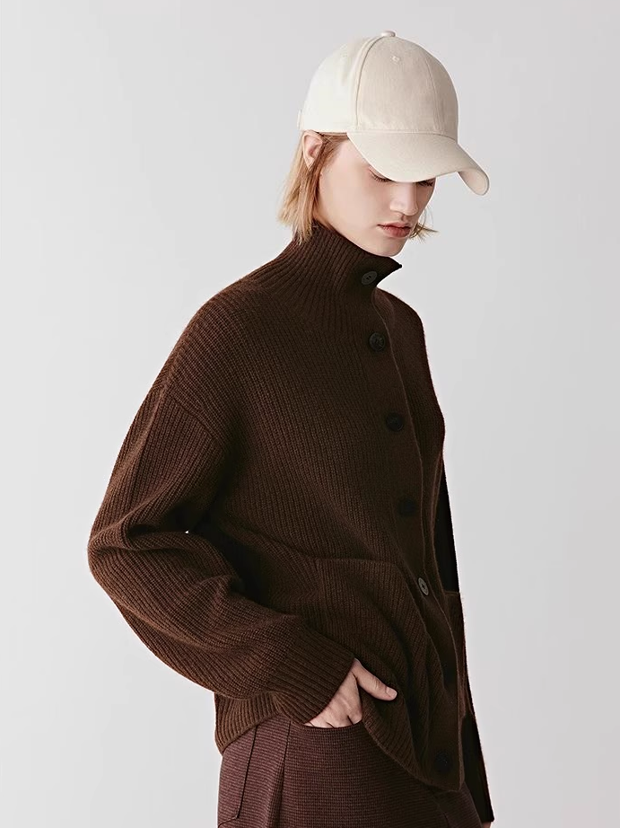 Women’s New Winter Yak-Wool Knit Cardigan | Soft & Warm Yak Wool Cardigan