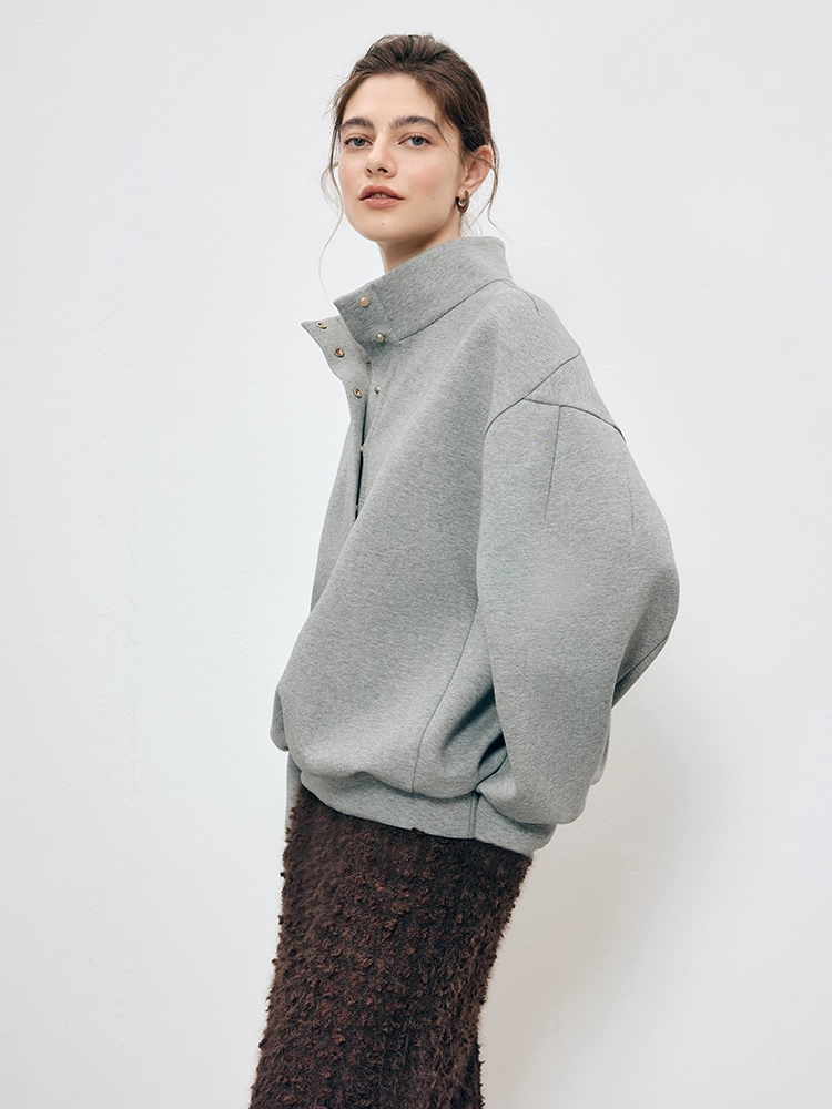 Vintage Lace Textured Mini Skirt for Women | Autumn-Winter Structured H-Line Slimming Design