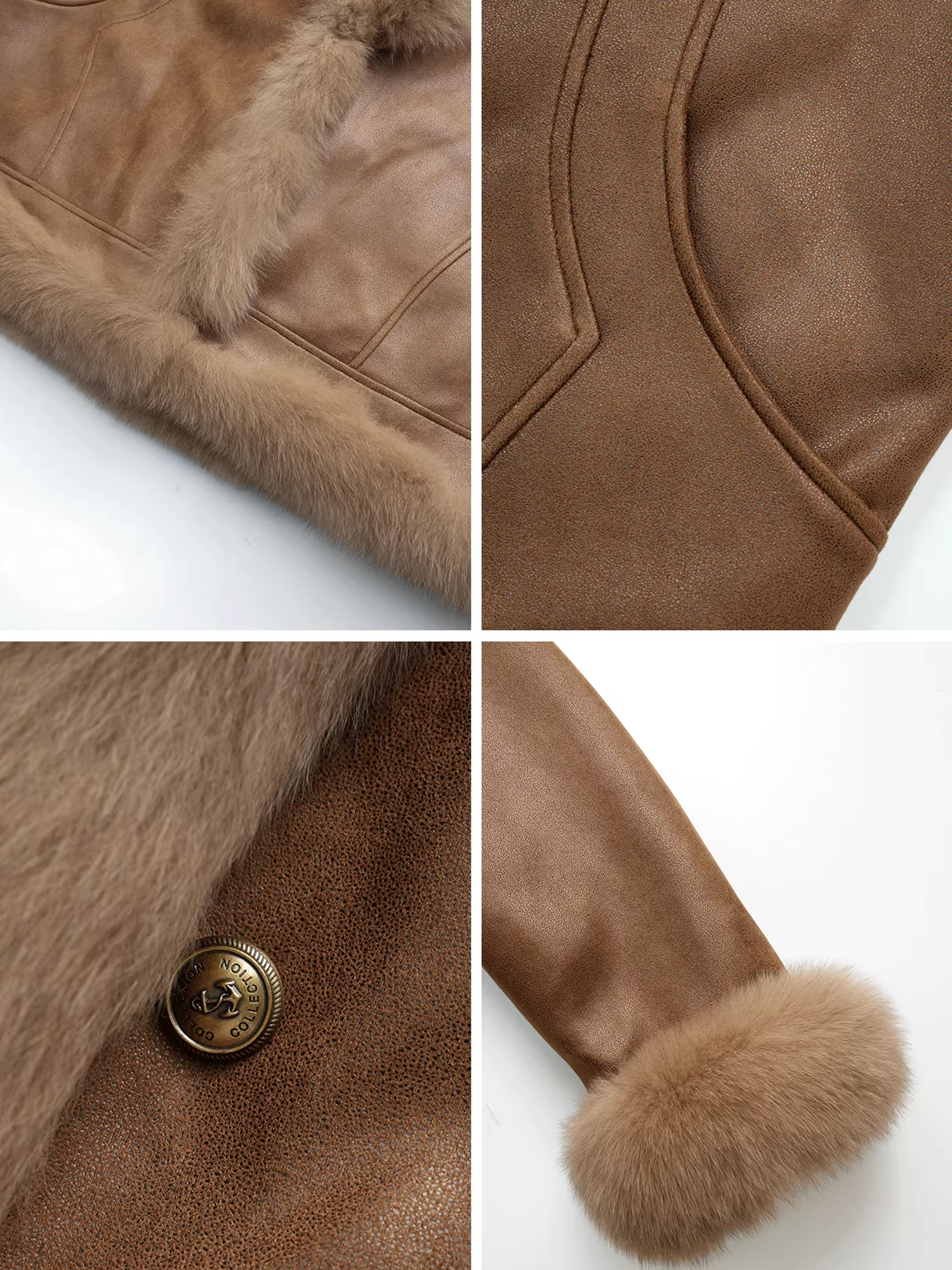 Women’s Mid-Length Down Coat with  Fox Fur Hood | 90% White Goose Down Winter Jacket