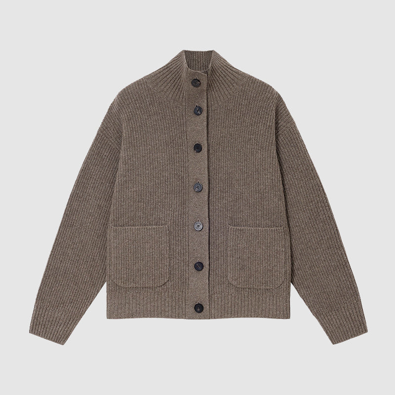 Women’s New Winter Yak-Wool Knit Cardigan | Soft & Warm Yak Wool Cardigan