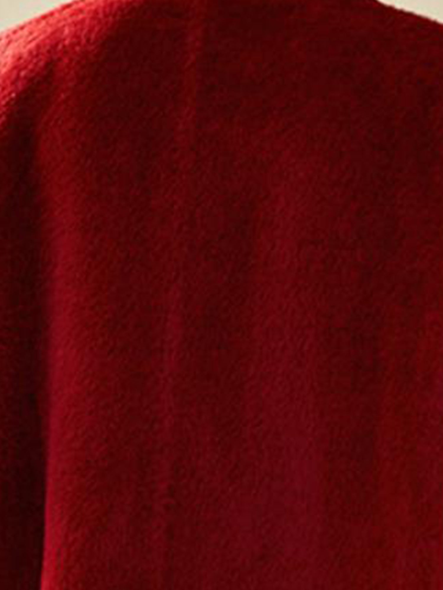 Christmas Edition Peruvian Suri Alpaca Wool Coat for Women | Mid-Length Winter Alpaca Blend Overcoat