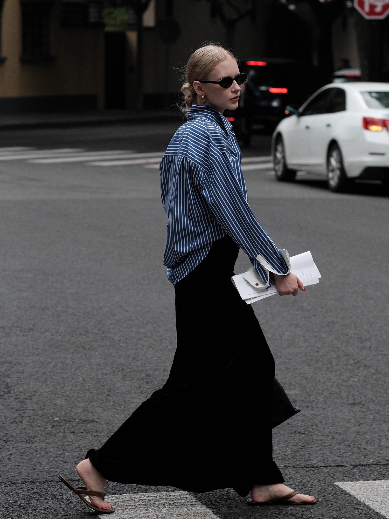 Velvet-Texture Draped A-Line Skirt for Women — Glossy, Stylish & Leg-Slimming