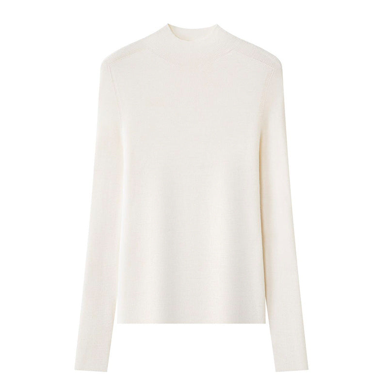 Women’s Italian Washable “Golden Wool”  Seamless Base Layer Top