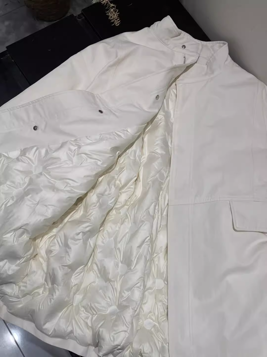 Women’s 90% White Duck Down Puffer Coat | Vintage Loose-Fit Mid-Length Thickened Trench Down Jacket for Winter