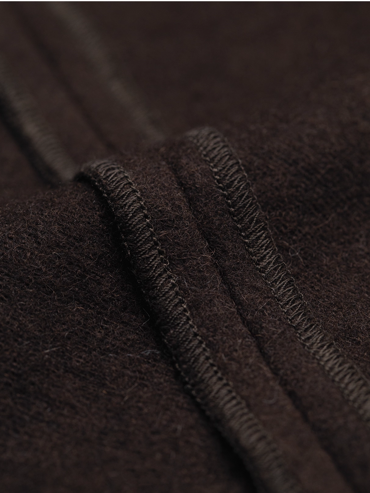 French Holiday Style Beaded Bias-Cut Wool Midi Skirt for Women – Slimming A-Line Design