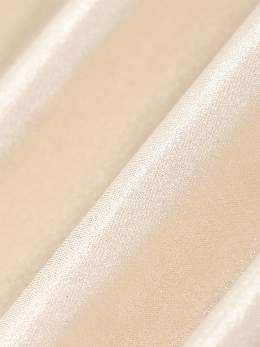 Silk Jacquard Satin Shirt Dress for Women – Belted Waist Flared A-Line Long Dress with Lustrous Finish