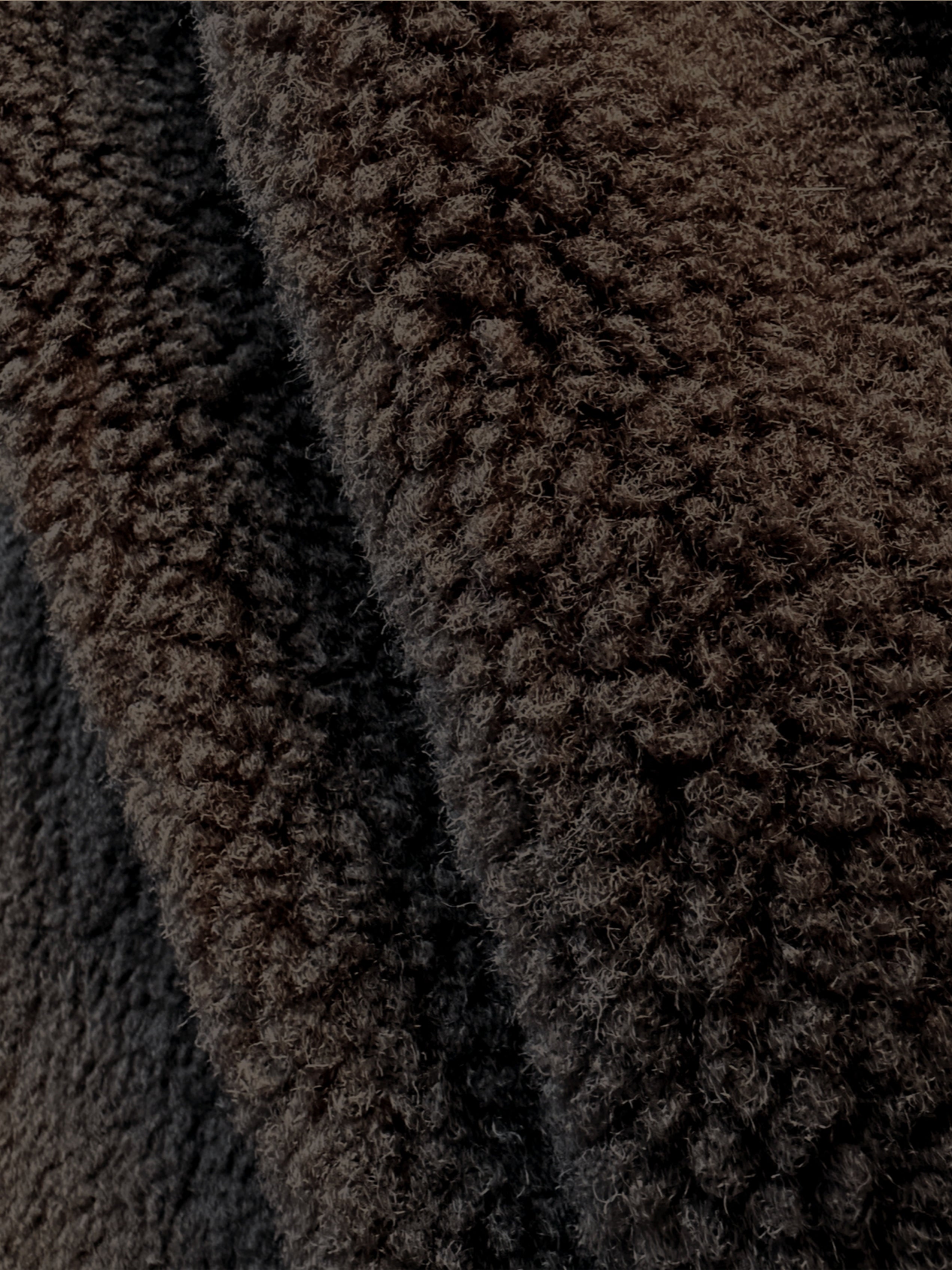 Reversible Faux Suede Coat for Women | Shearling-Lined Winter Lapel Jacket