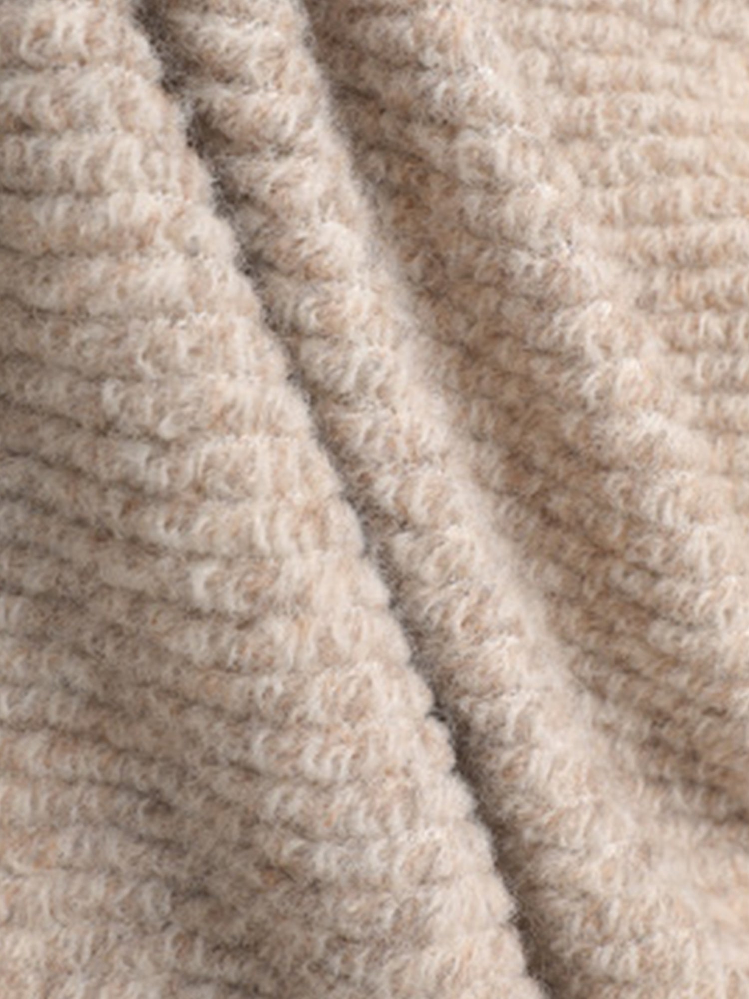 Wool-Blend Vintage Hooded Duffle Coat for Women – Loose Fit, Cozy Autumn-Winter Outerwear