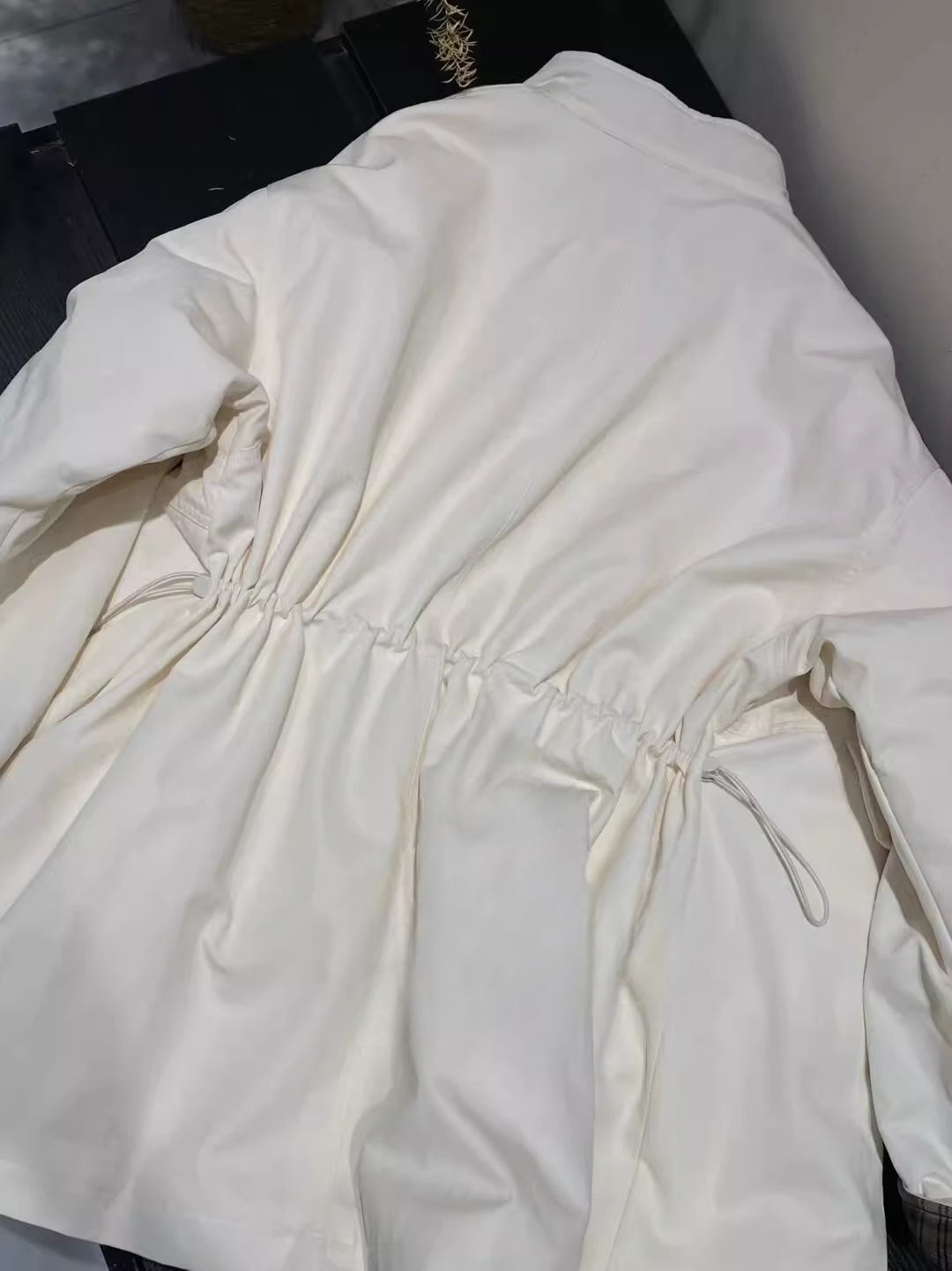 Women’s 90% White Duck Down Puffer Coat | Vintage Loose-Fit Mid-Length Thickened Trench Down Jacket for Winter